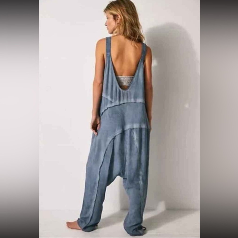 Free People Intimately Act Naturally Shapeless Romper - Picture 1 of 11